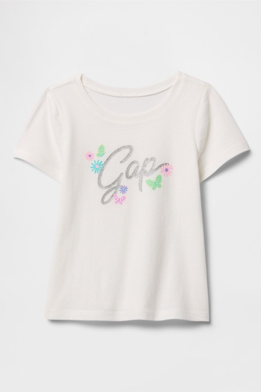Remera Gráfico Toddler Niña New Off White