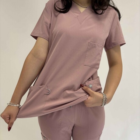 Set Médico Elastizado dama ARGON Rosa