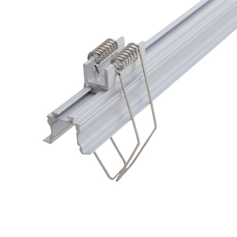 Perfil de aluminio para embutir yeso 1m 25x14,5mm IX4680X