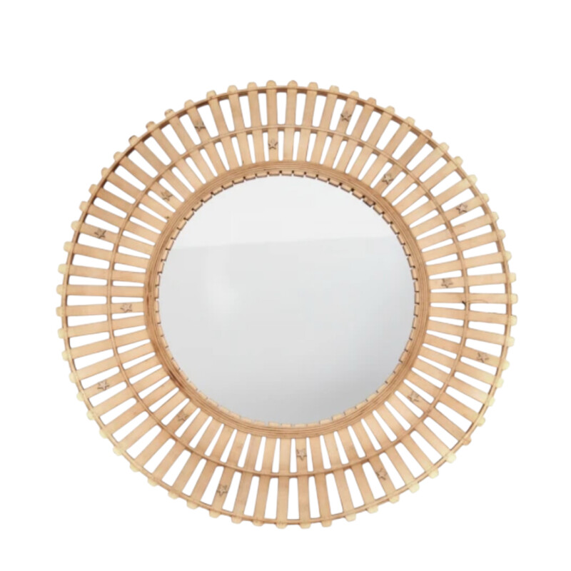 Espejo en Fibra Natural - Estrellas Espejo en Fibra Natural - Estrellas