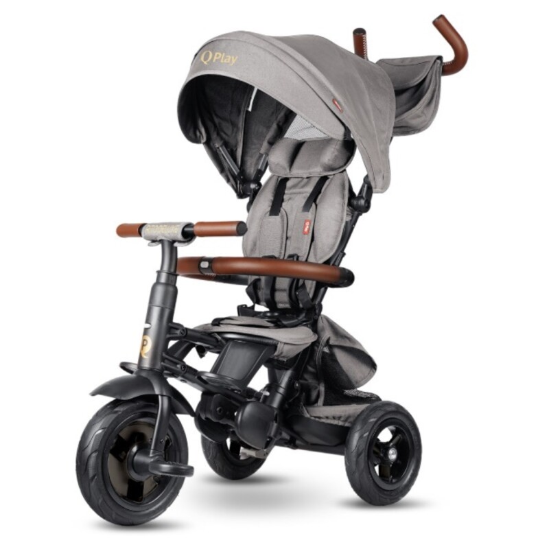 Triciclo Plegable RITO DELUXE Qplay Gris Triciclo Plegable RITO DELUXE Qplay Gris