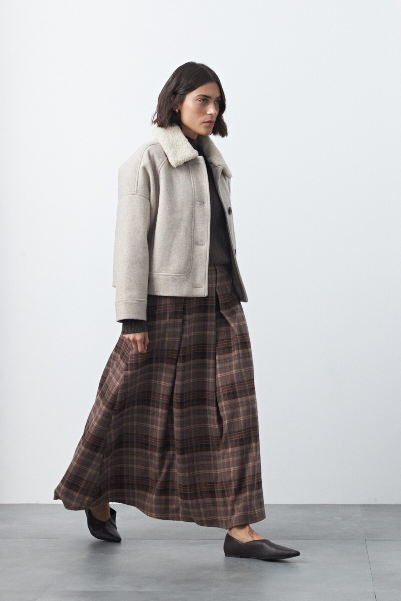 FALDA CHARLINE Marron