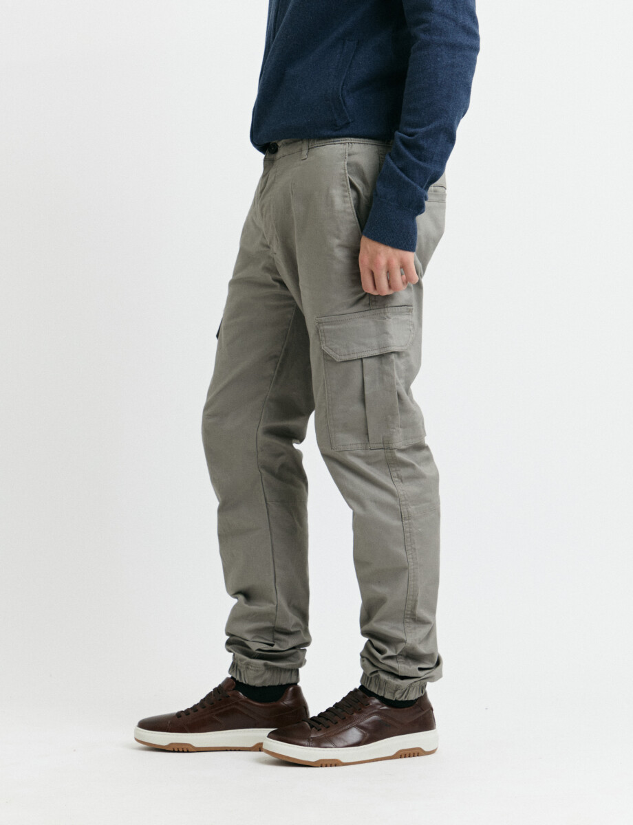 080557 PANTALON HARRINGTON LABEL Verde