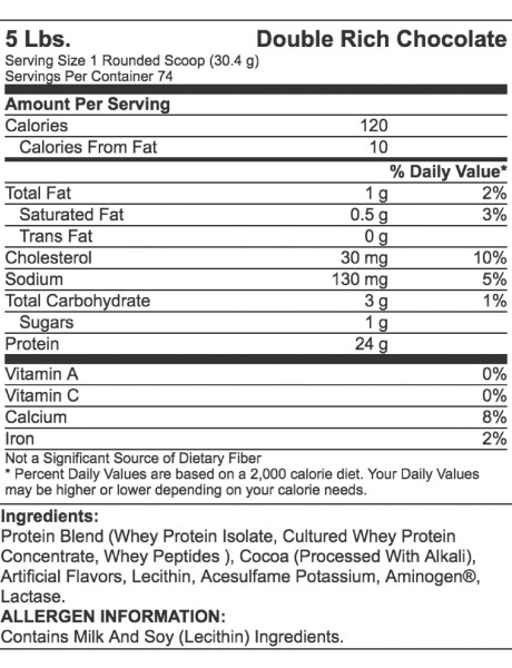 Suplemento Optimum Nutrition Gold Standard Whey 5Lb Chocolate