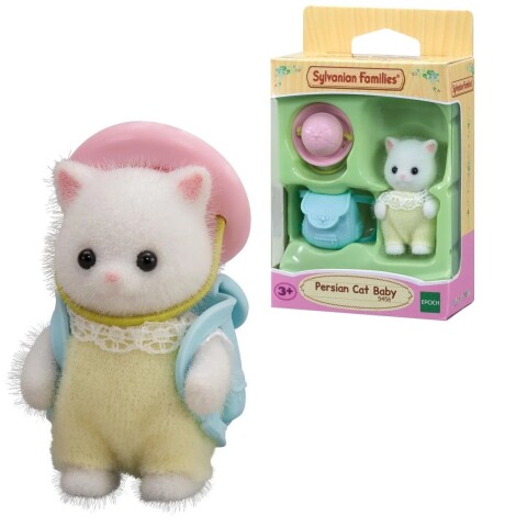 Sylvanian Families Bebe Gato Persa Aventurero Juguete Niño Sylvanian Families Bebe Gato Persa Aventurero Juguete Niño