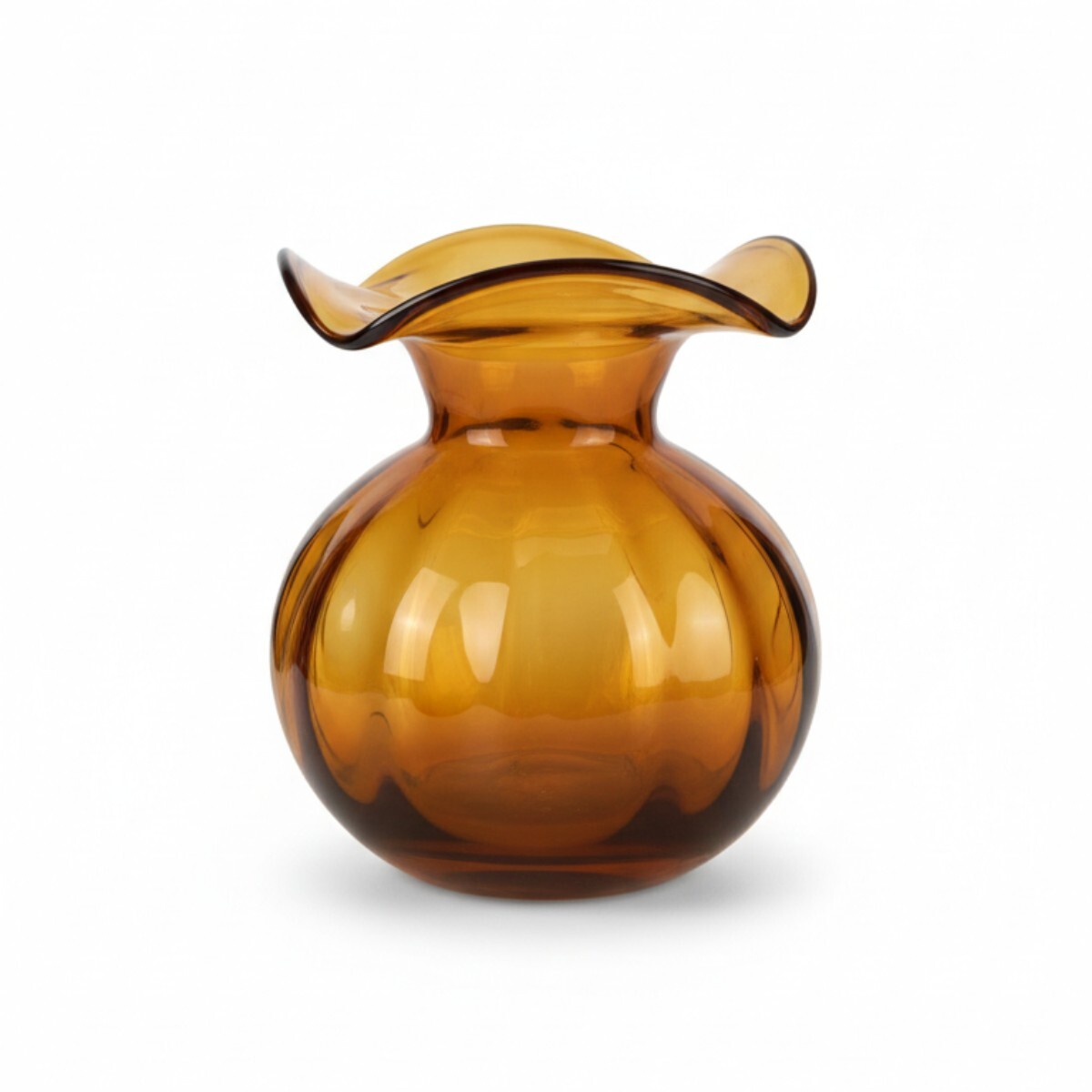 BASE DE VIDRIO CARAMELO 15X18CM 