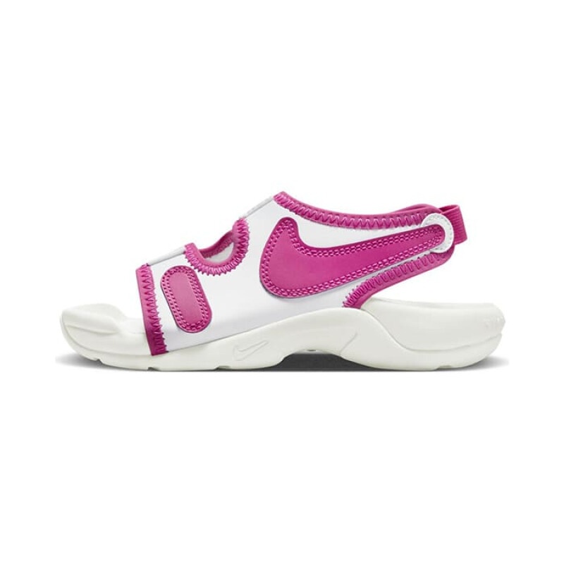 Sandalia Nike Sunray Adjust 6 de Niños - DX5545-100 Blanco-fucsia