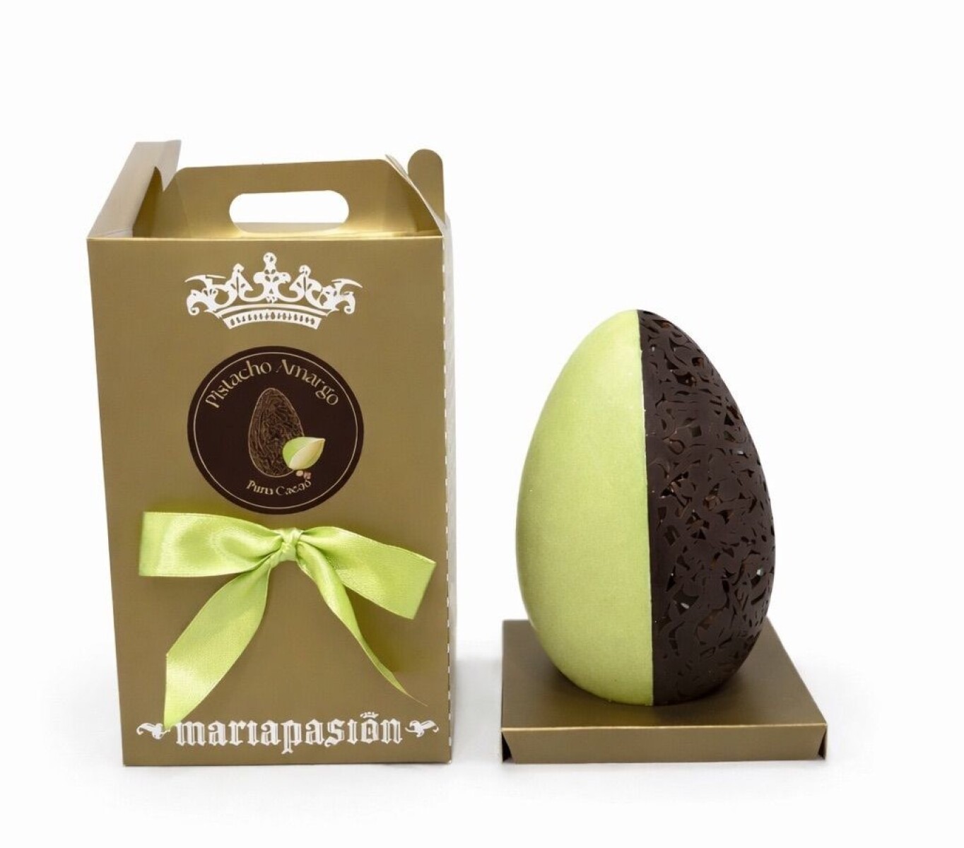 Huevo Labrado Mixto M Pistacho/Amargo 