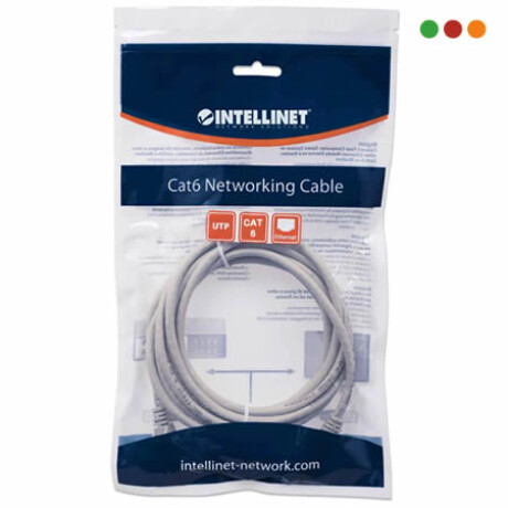 Intellinet Cable Parcheo 5m Cat6 Utp Rj-45 Macho Blanco /v Intellinet Cable Parcheo 5m Cat6 Utp Rj-45 Macho Blanco /v