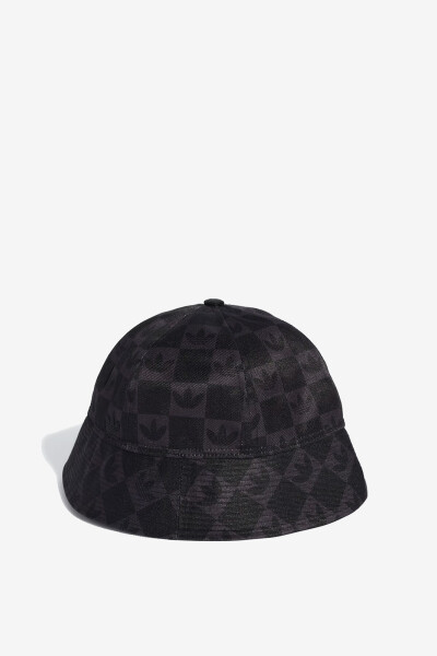 MONOGRAM BUCKET HAT Negro
