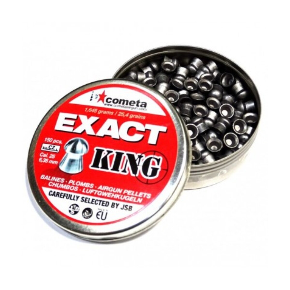 Chumbos Jsb Jumbo Exact King Cal 6.35mm X150un 