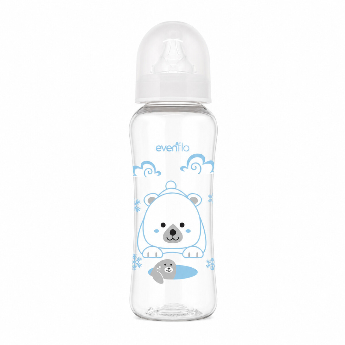 Mamadera Evenflo Forest Bebés 3-12M 240Ml Tetina Flujo Medio - Blanco 