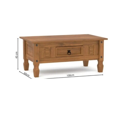 Promo Aparador + Mesa Ratona Linea Naturale Roble