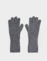 Guantes Varios Romántico Guantes Tejidos Largos - Gris Claro