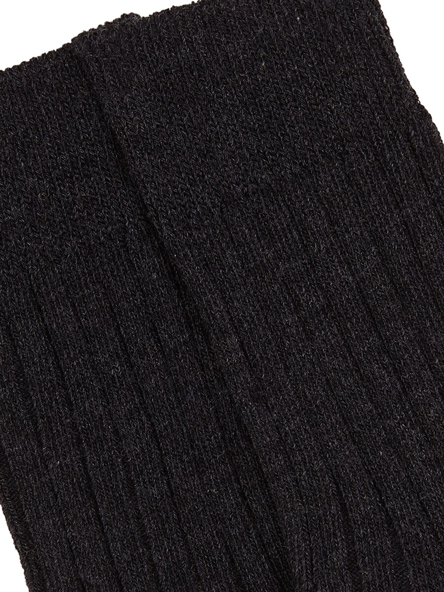 Calcetines Cana Gris Oscuro Melange