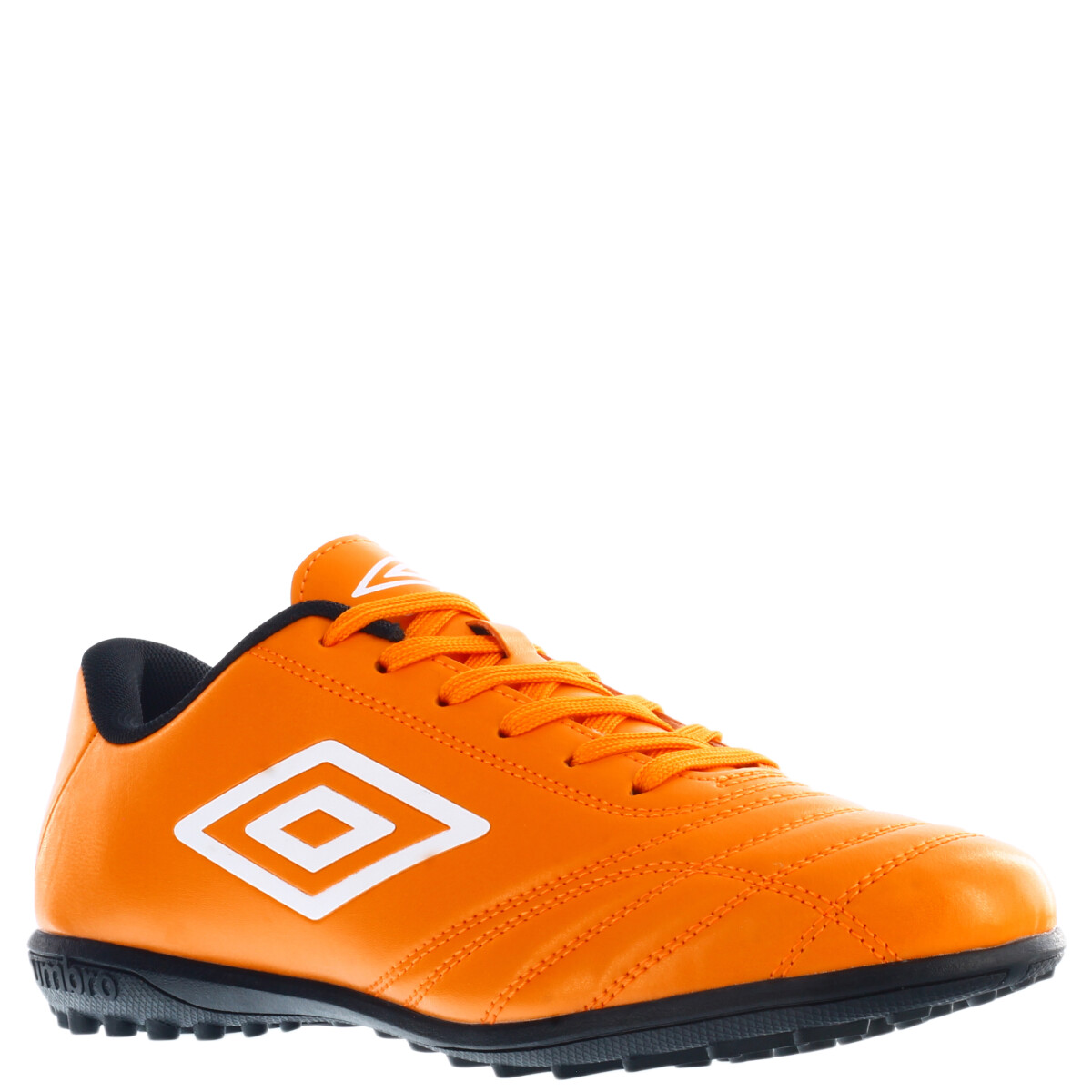 Championes de Hombre Umbro Futbol 5 Classico II TF - Anaranjado Fluo - Negro - Blanco 