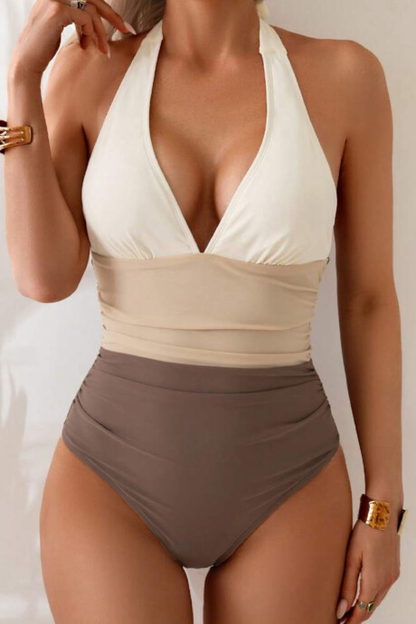 Enteriza modeladora AMANDA Beige