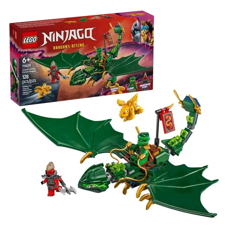 Lego Ninjago Dragón Verde Del Bosque De Lloyd Lego Ninjago Dragón Verde Del Bosque De Lloyd