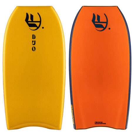 Bodyboard Empire Duo PE 41 Amarillo y Naranja