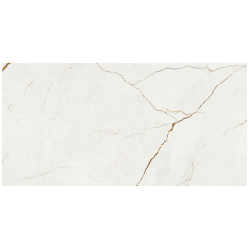 Porcelanato Tipo Marmol Vetas Doradas 60X120Cm Piso Pared GAMAS DE BLANCO