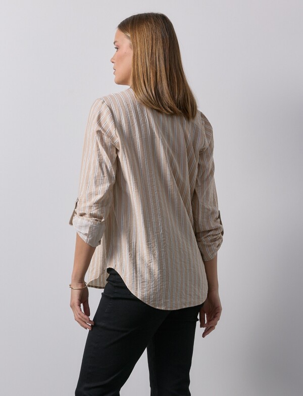 Blusa Lineas BEIGE/MULTI