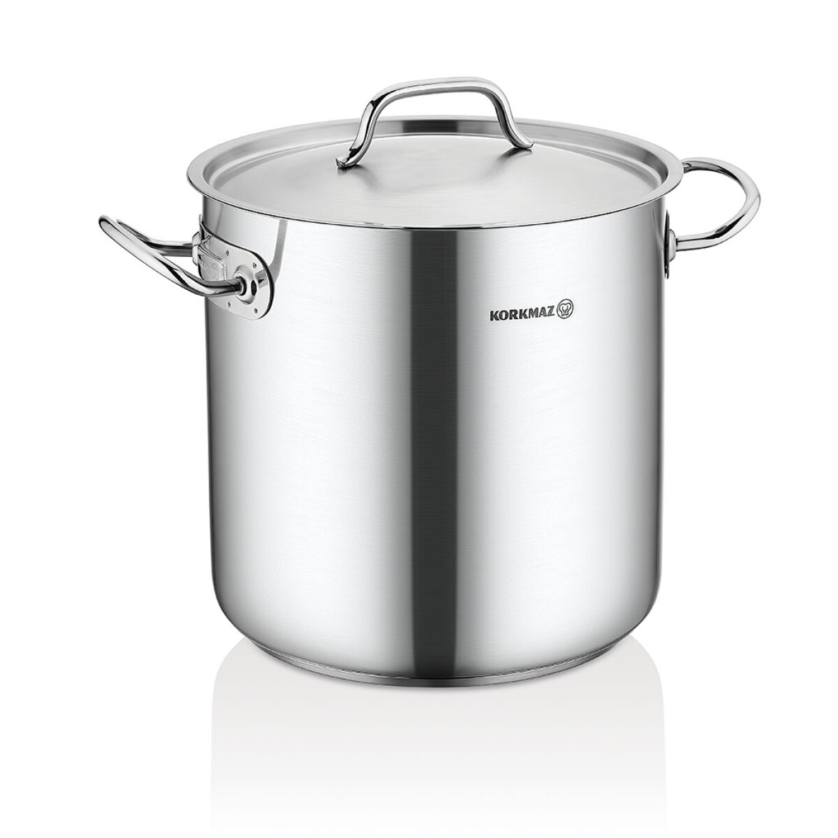 OLLA C/TAPA 42.5L D40x34CM ACERO INOX ALFA KORKMAZ 