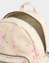 Mochilas Urbanas Mochila Con Charm Flores - Estampado Flores