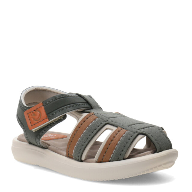 Sandalias Infantiles Cartago Pescador Beige - Verde
