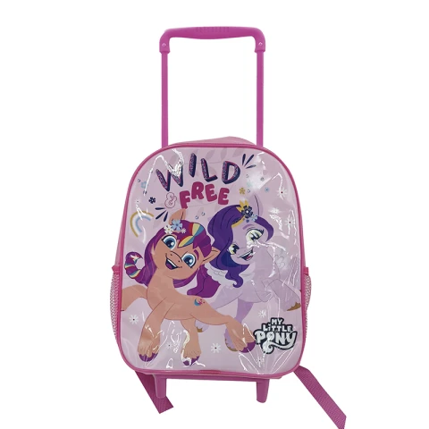 Mochila Infantil My Little Pony con Carro 30 x 24 cm ROSA