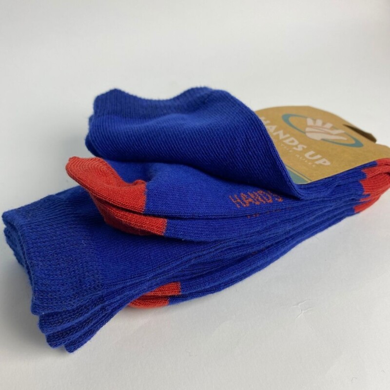 Medias Niño Pack x3 Hands up Red/blue