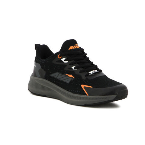 Avia Zapatillas Acordonadas Para Hombre TOB BLACK/ ORANGE/ DK. GREY Negro-Naranja
