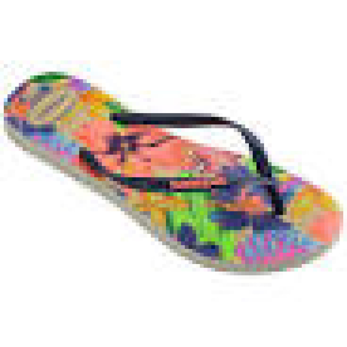 Chinelas - Havaianas - Havaiana Slim Floral Neon de Mujer - 4149011 - Floral-azul Neon 