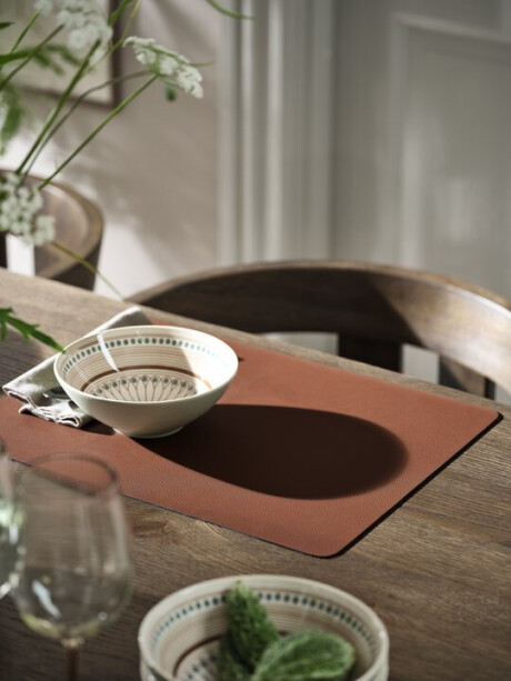 Mantel individual TIDSEL 33x42 coñac Mantel individual TIDSEL 33x42 coñac