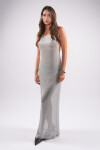 Vestido Posia Acero