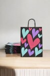 Pack x 20 - bolsa fantasia 22x10x30 cm. AMOR COLOR