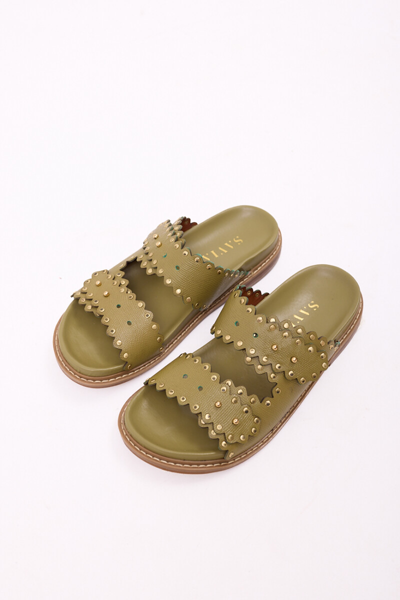 SANDALIA MORANGO - Verde 