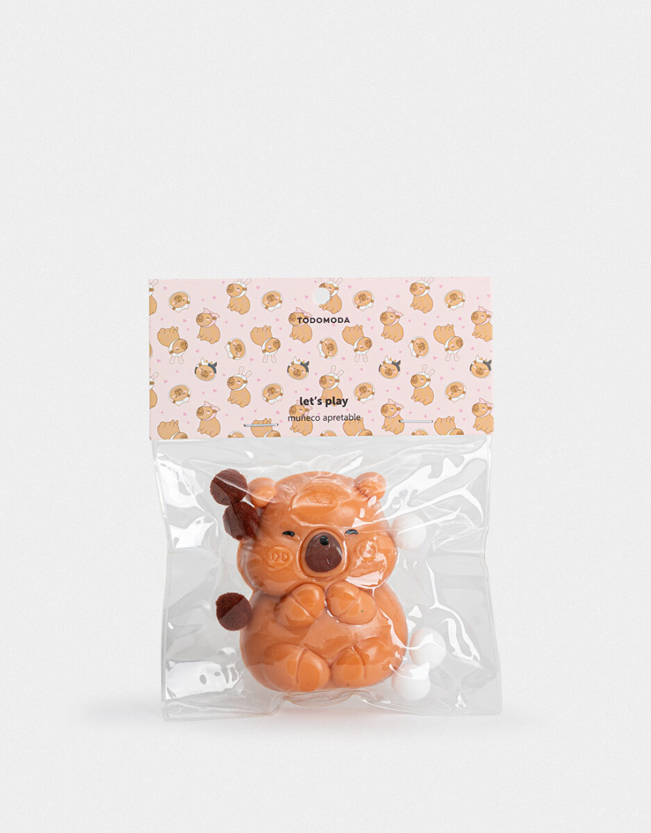 Mini Squishy En Forma De Capibara 