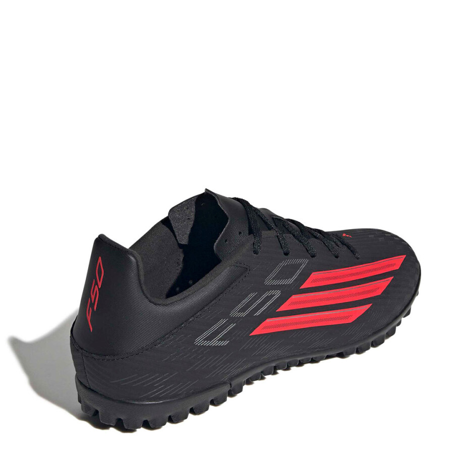 Championes de Hombre Adidas Futbol 5 F50 Club Negro - Rojo