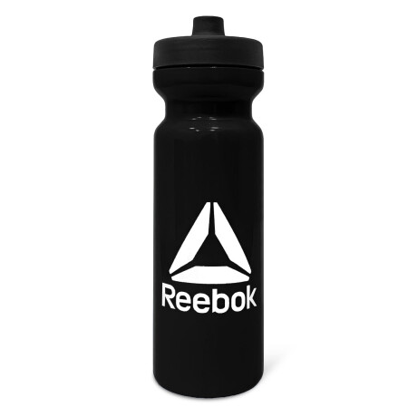 Botella Deportiva Reebok 750ml Essentials Caramañola Negro-Logo Blanco