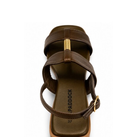 SANDALIA PAROS Chocolate