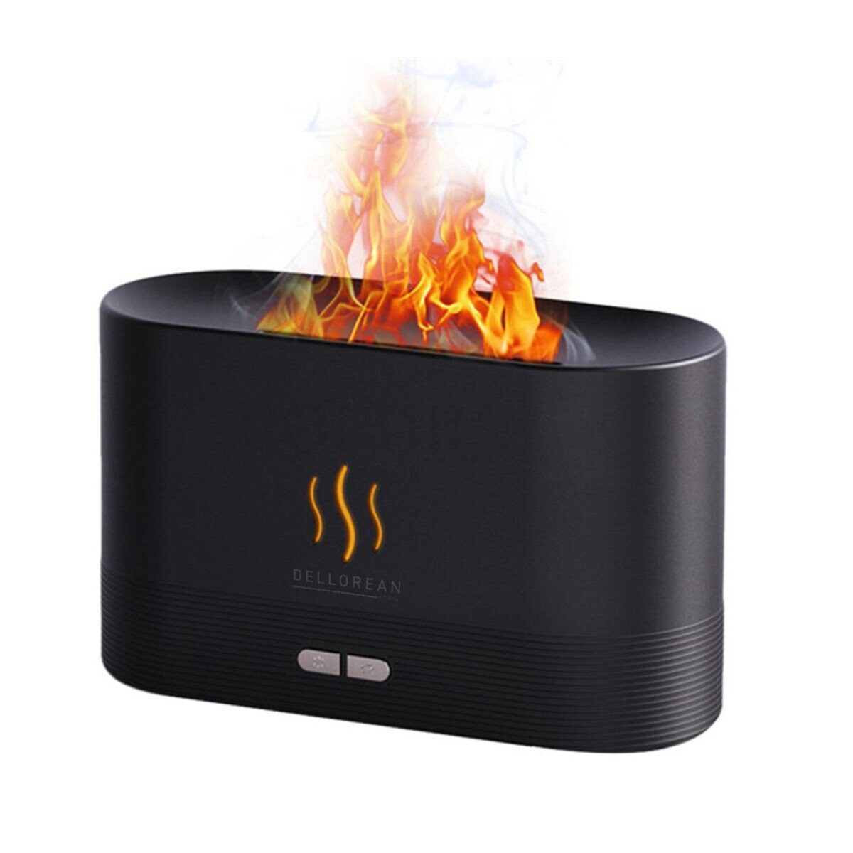 Humidificador Difusor Aromatizador Vaporizador USB Dellorean - Variante Color Negro 