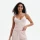 MUSCULOSA CON ENCAJE ROSA VIEJO