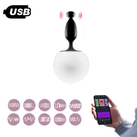 Plug Anal Usb Con App Magic Bunny Plug Anal Usb Con App Magic Bunny