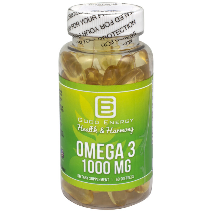 OMEGA 3 1000 MG. G.E FR. X 60 CÁPS. BLAN única