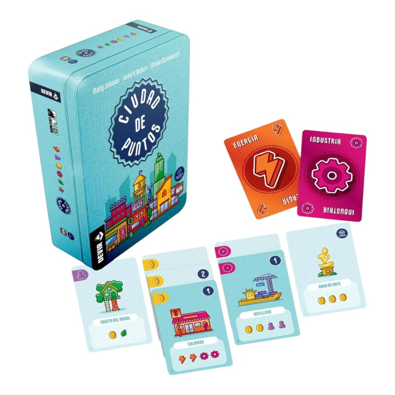 Juego de Mesa Ciudad de Puntos Juego de Mesa Ciudad de Puntos