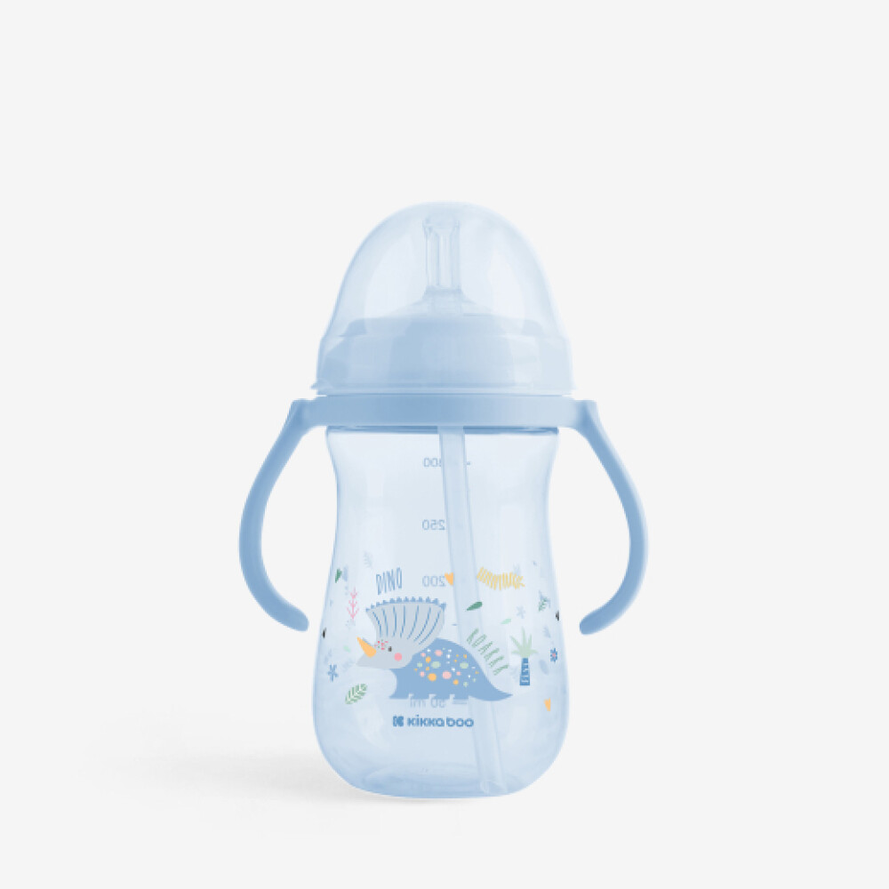 Vaso sorbito DINO Kikkaboo celeste