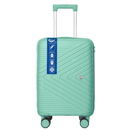 Set X3 Valijas De Viaje Rígidas 4 ruedas 20, 24 y 28 Verde