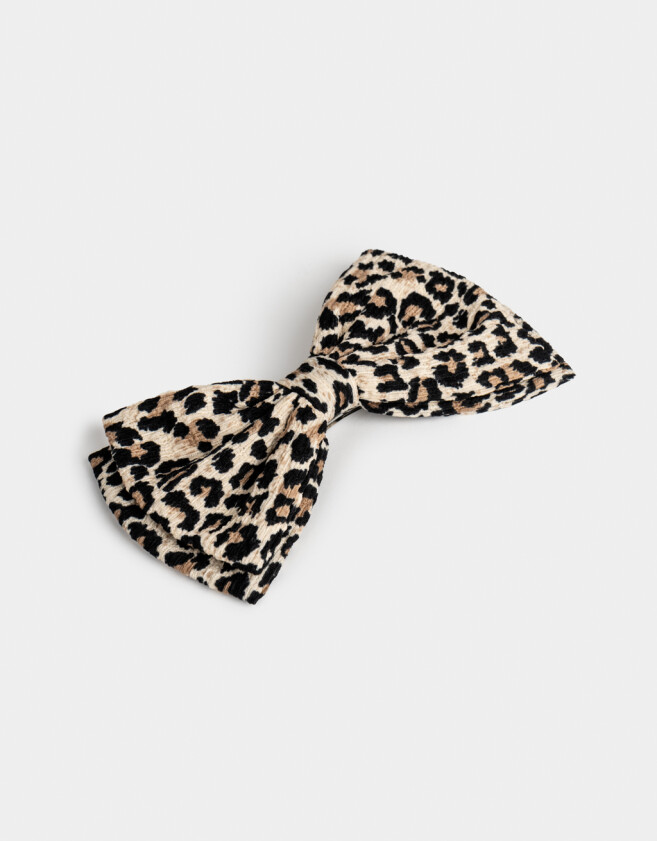 Hebillas Francesas Animal Print Hebilla Francesa Moño Animal Print - Estampado Animal Print