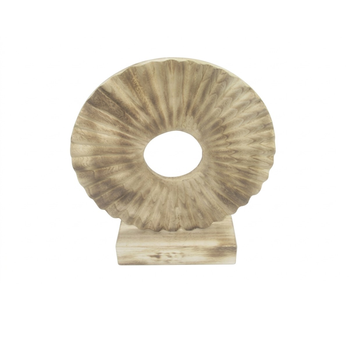 FIGURA DEC BEIGE COMB 37X20CM 