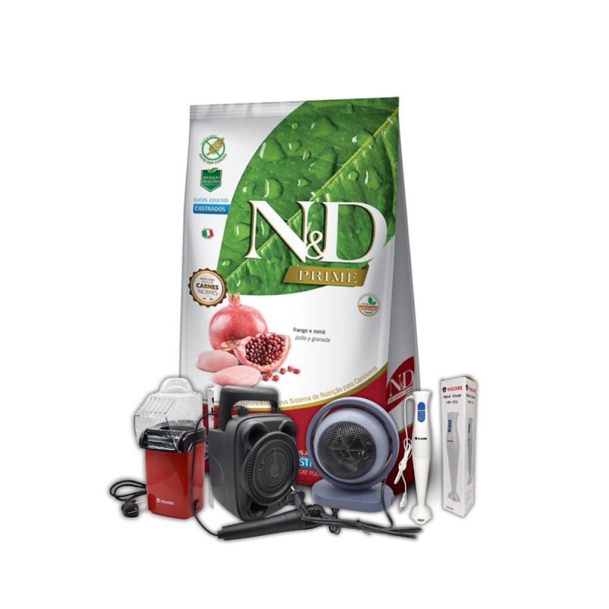 N&D Prime Feline Adult Cast. 7,5 kg 
